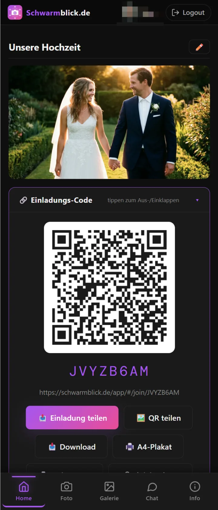 QR Einladung