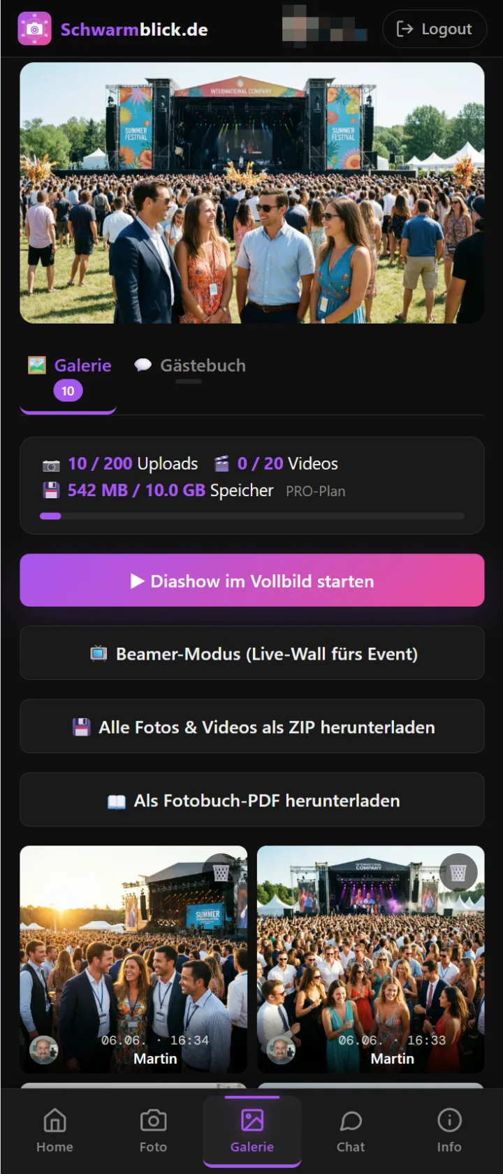 Firmenfeier Highlights